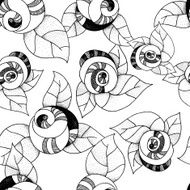 Graphic roses N3