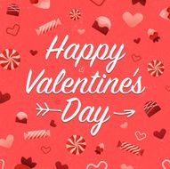 Happy Valentines Day card N10