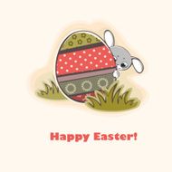 Happy Easter card N19