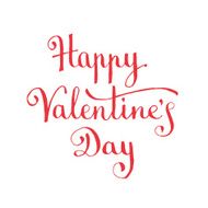 Happy Valentine&#039;s Day lettering N6