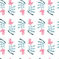 Watercolor seamless pattern N43