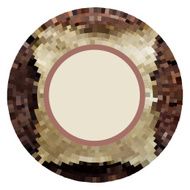 Romantic vintage lace ornament paper texture N4