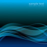 Blue lines - vector abstract background