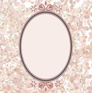 Romantic vintage lace ornament paper texture N9