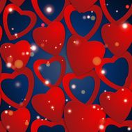 Valentines day Abstract paper hearts Love Valentine background with hearts N2