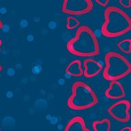 Valentines day Abstract paper hearts Love Valentine background with hearts N5