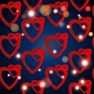 Valentines day Abstract paper hearts Love Valentine background with hearts N9