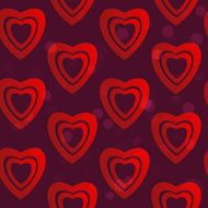 Valentines day Abstract paper hearts Love Valentine background with hearts N10