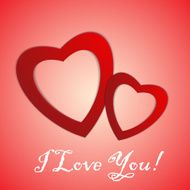 Valentines day Abstract paper hearts Love Valentine background with hearts N13