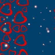 Valentines day Abstract paper hearts Love Valentine background with hearts N25