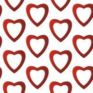 Valentines day Abstract paper hearts Love Valentine background with hearts N28