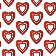 Valentines day Abstract paper hearts Love Valentine background with hearts N31