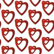 Valentines day Abstract paper hearts Love Valentine background with hearts N32
