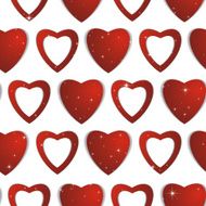 Valentines day Abstract paper hearts Love Valentine background with hearts N34