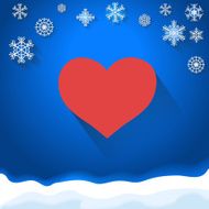 Vector Valentines day and wedding card with hearts background