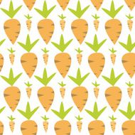 Eastern carrots seamless texture