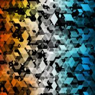 Vector background abstract polygon triangle N102