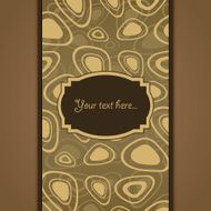 Abstract Cover Design - Gravels Pattern