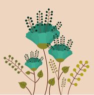 Flowers design vector illustration N2