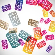 abstract background navigator