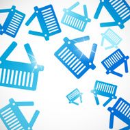 abstract background basket