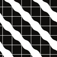 Geometric tiles seamless pattern vector background N4