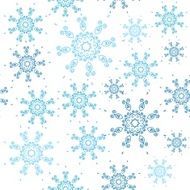 Seamless snowflakes pattern N10