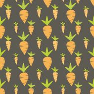 Easter carrots seamless texture