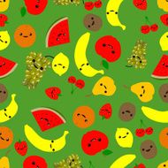 Seamless fruit pattern N6