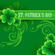 St Patrick&#039;s Day Background Vector illustration N2