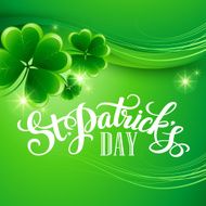 St Patrick&#039;s Day Background Vector illustration N4