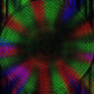 retro dot colorful background