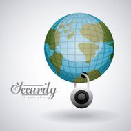 Security design vector illustration N2