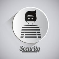 Security design vector illustration N5