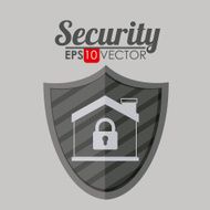 Security design vector illustration N8