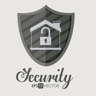 Security design vector illustration N9