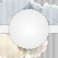 Light gray card template