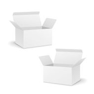 blank open boxes set N2