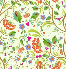 Seamless floral background N280