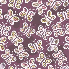 Butterfly seamless pattern N23
