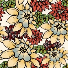 floral seamless pattern N571