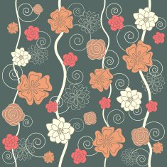 floral seamless N19