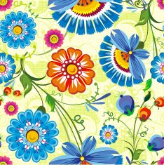 Elegance seamless floral pattern N6