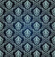 seamless damask pattern N119