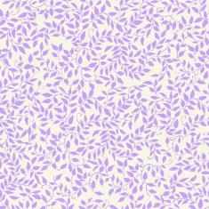 seamless pattern lilac tracery garden Twisted petals leaf
