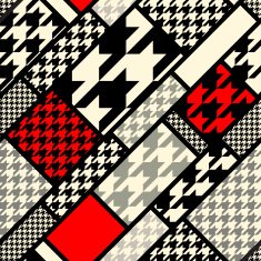 houndtooth geometric pattern N2