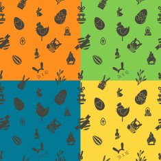 Easter Seamless Pattern N42