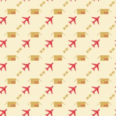 plane and sending pattern