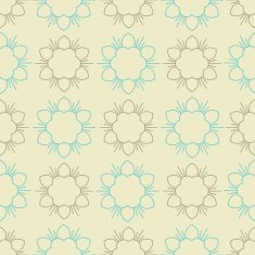 Mandala seamless pattern N5