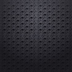 Damask Wallpaper Black Pattern for Design 6 N2
